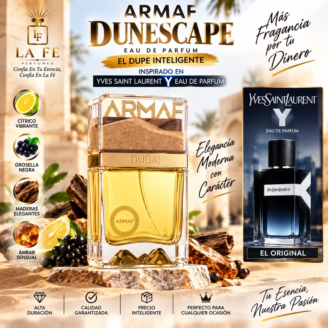 DUMMY - Armaf Dunescape Dubai 100ml Extracto EDP